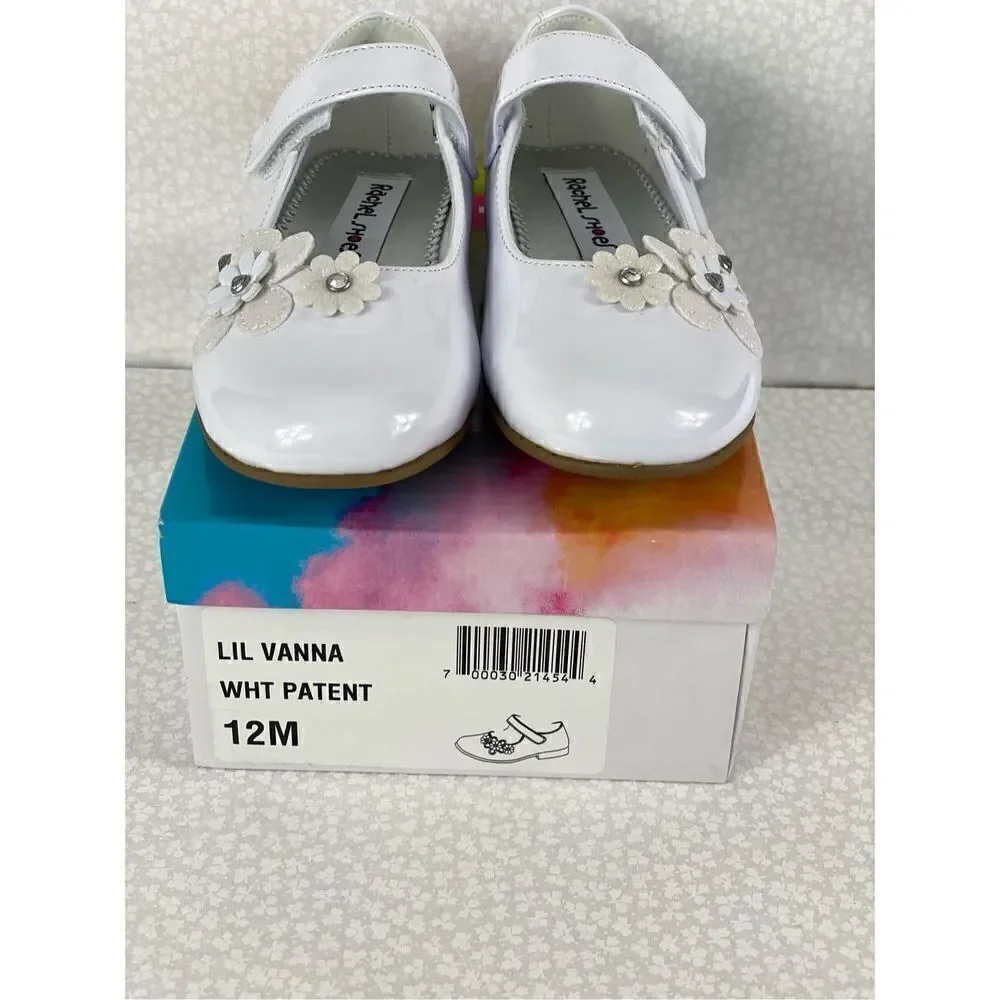 Rachel Shoes Lil Vanna 12M Toddler Girls' Mary Jane Shoes